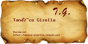 Tanács Gizella névjegykártya
